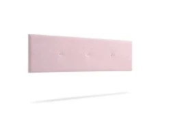 Tête de Lit Tapisée NAPOLI Aqualine 160x50x5 cm - Rose Clair - Moonia