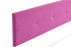 Tête de Lit Tapisée NAPOLI Aqualine 100x50x5 cm - Fuchsia - Moonia