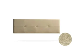 Tête de Lit Tapisée NAPOLI Simili cuir 90x50x5 cm - Or - Moonia