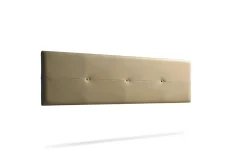 Tête de Lit Tapisée NAPOLI Simili cuir 100x50x5 cm - Or - Moonia