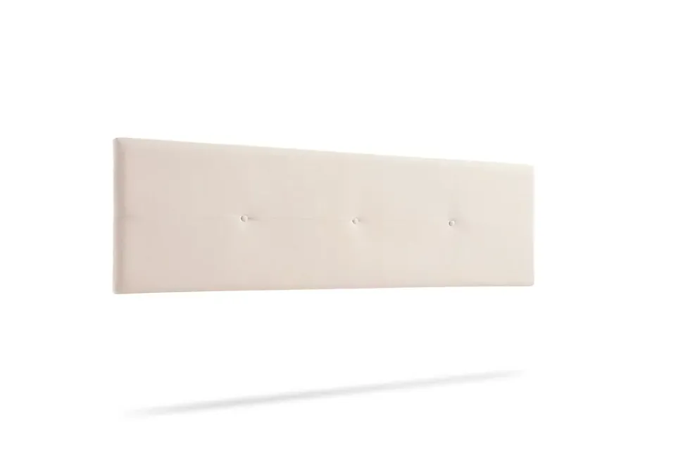 Tête de Lit Tapisée NAPOLI Aqualine 170x50x5 cm - Beige - Moonia