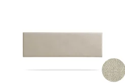 Tête de Lit Tapisée NOVA Aqualine 90x50x5 cm - Beige Toast - Moonia