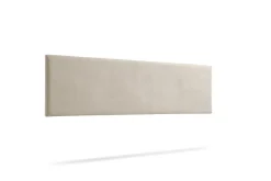 Tête de Lit Tapisée NOVA Aqualine 90x50x5 cm - Beige Toast - Moonia