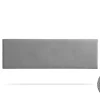 Tête de Lit Tapisée NOVA Aqualine 90x50x5 cm - Gris Clair - Moonia