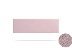 Tête de Lit Tapisée NOVA Aqualine 130x50x5 cm - Rose Clair - Moonia