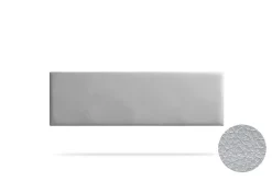 Tête de Lit Tapisée NOVA Simili cuir 160x50x5 cm - Argent - Moonia