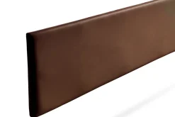Tête de Lit Tapisée NOVA Simili cuir 145x50x5 cm - Marron - Moonia