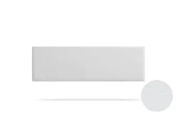 Tête de Lit Tapisée NOVA Simili cuir 160x50x5 cm - Blanc - Moonia