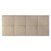 Tête de lit tapissée Sicilia 160x60 cm Beige