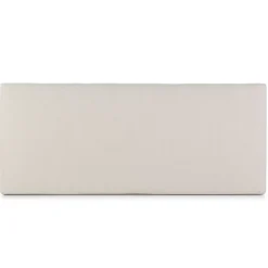 Tête de lit tapissée Tagomago 150x60 cm de Lin Naturel, 8 cm d'épaisseur