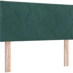 Tête de lit Vert foncé 90 cm Velours vidaXL
