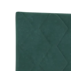 Tête de lit Vert foncé 90 cm Velours vidaXL