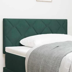 Tête de lit Vert foncé 90 cm Velours vidaXL