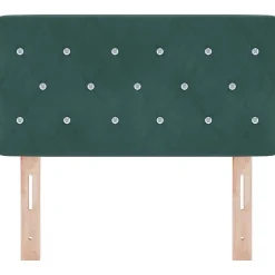 Tête de lit Vert foncé 80 cm Velours vidaXL