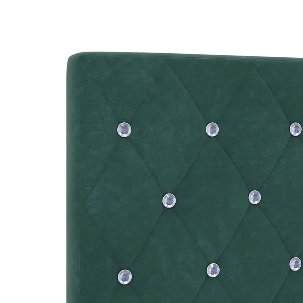Tête de lit Vert foncé 80 cm Velours vidaXL