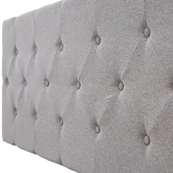 Tête de lit 140x60 cm, Épaisseur 8 cm, gris