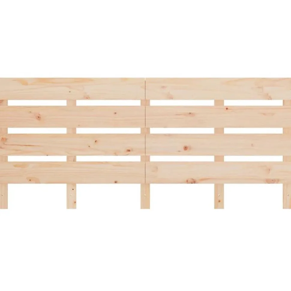 Tête de lit 140x3x80 cm Bois massif de pin vidaXL