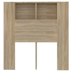 vidaXL Armoire de tête de lit Chêne sonoma 100x18,5x104,5 cm 811910.