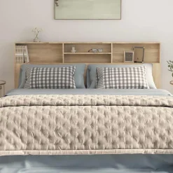 vidaXL Armoire de tête de lit Chêne sonoma 200x19x103,5 cm 811892