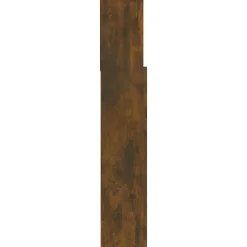 vidaXL Armoire de tête de lit Chêne marron 100x19x103,5 cm