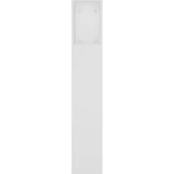 vidaXL Armoire de tête de lit Blanc 180x18,5x104,5 cm 811943