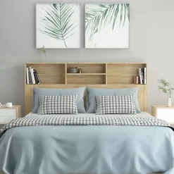 vidaXL Armoire de tête de lit Chêne sonoma 160x19x103,5 cm 811874