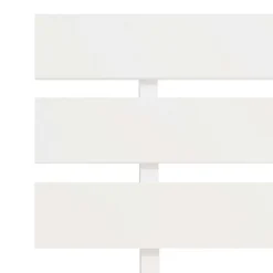 vidaXL Cadre de lit Blanc Bois de pin massif 90 x 200 cm