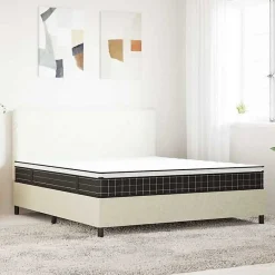 vidaXL Matelas à ressorts bonnell moyen 160x200 cm 3206388