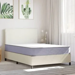 vidaXL Matelas en mousse moyennement doux 140x190 cm 373010