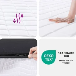 vidaXL Matelas en mousse moyennement doux 80x200 cm 373042