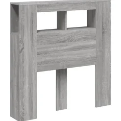 vidaXL Tête de Lit à LED, Tête de Cadre de Lit, Accessoire de Lit Simple, Meuble de Chambre à Coucher Maison Intérieur, 837335