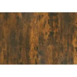 vidaXL Tête de lit avec armoires Chêne fumé Bois d'ingénierie 3115681