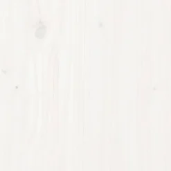 vidaXL Tête de lit Blanc 103,5x3x81 cm Bois massif de pin 819106