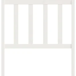 vidaXL Tête de lit Blanc 81x4x100 cm Bois massif de pin 817716