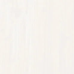 vidaXL Tête de lit Blanc 206x4x100 cm Bois de pin massif 818841