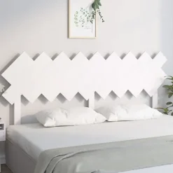 vidaXL Tête de lit Blanc 178x3x80,5 cm Bois massif de pin 819236