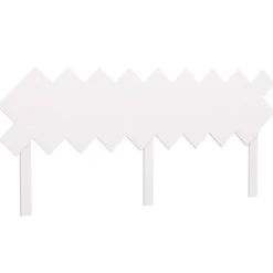 vidaXL Tête de lit Blanc 178x3x80,5 cm Bois massif de pin 819236