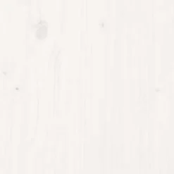 vidaXL Tête de lit Blanc 185,5x4x100 cm Bois massif de pin 818586