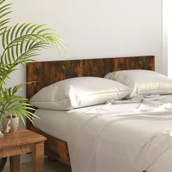vidaXL Tête de lit Chêne fumé 160x1,5x80 cm Bois d'ingénierie 816973