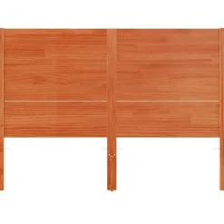vidaXL Tête de lit cire marron 160 cm bois massif de pin 844326