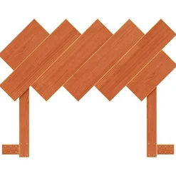 vidaXL Tête de lit cire marron 100 cm bois massif de pin 844381