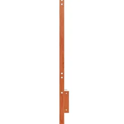 vidaXL Tête de lit cire marron 135 cm bois massif de pin 844190