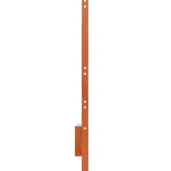 vidaXL Tête de lit cire marron 160 cm bois massif de pin 844263