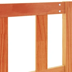 vidaXL Tête de lit cire marron 160 cm bois massif de pin 844263