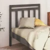 vidaXL Tête de lit Gris 96x4x100 cm Bois massif de pin 817772