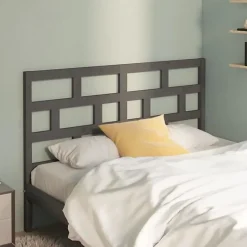 vidaXL Tête de lit Gris, 166x4x100 cm Bois massif de pin