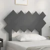vidaXL Tête de lit Gris 104x3x80,5 cm Bois massif de pin 819207