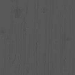 vidaXL Tête de lit Gris 106x4x100 cm Bois massif de pin 817777