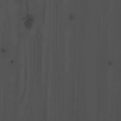 vidaXL Tête de lit Gris 163,5x3x81 cm Bois massif de pin 819132