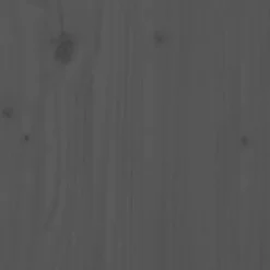 vidaXL Tête de lit Gris 166x4x100 cm Bois massif de pin 817702